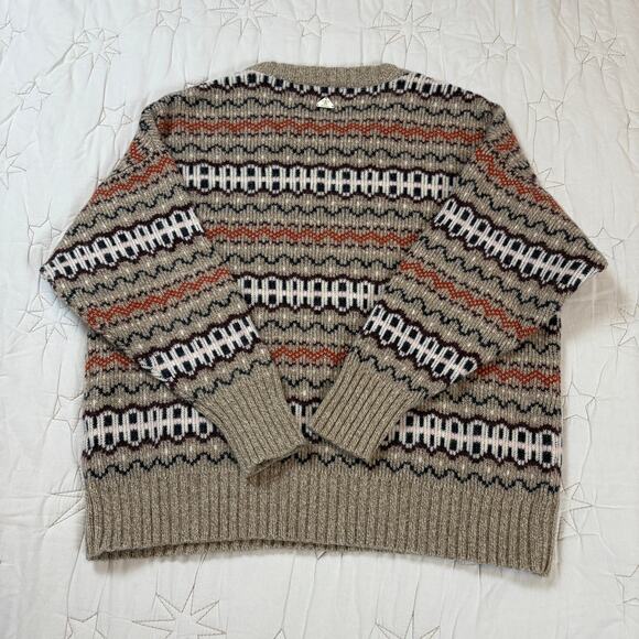 NWOT Barbour Bundle Reedley Wool Blend Sweater Size 8 & Cable Pom Beanie - Picture 3 of 8